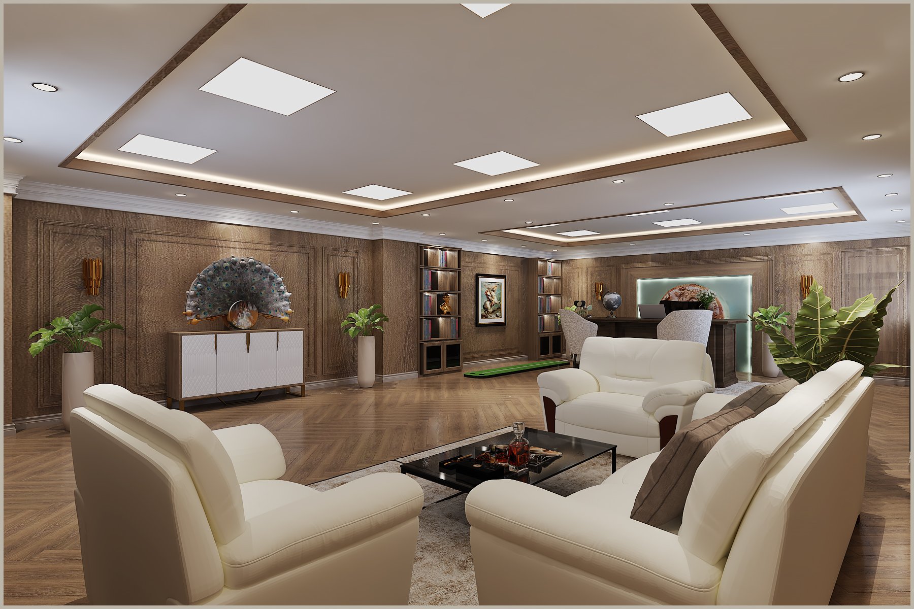 Thiết Kế Văn Phòng giám đốc Hiện Đại